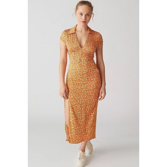 Urban Outfitters - Orange Chantelle Collared Midi
Dress size S - Picture 9 of 10